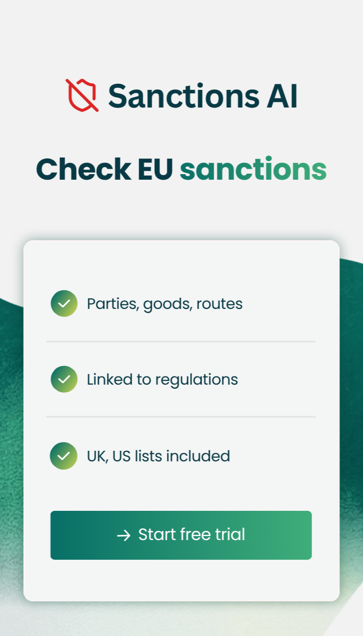 Sanctions AI
